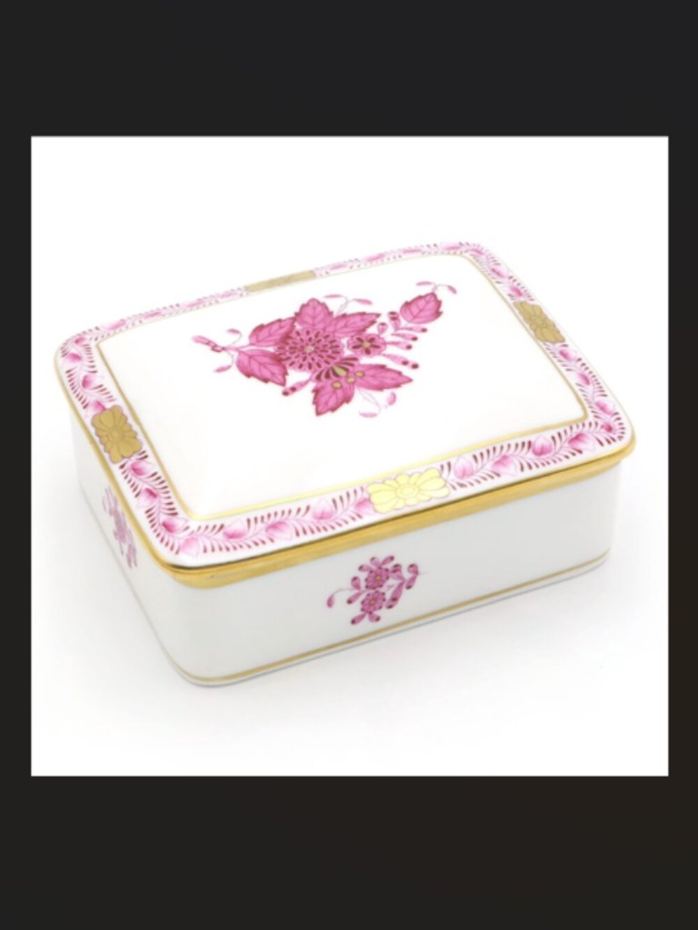 Herend Apponyi Pink Box
